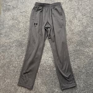 Under Armour Pants S Gray ColdGear Fleece Joggers Athletic Warm Comfy Athleisure